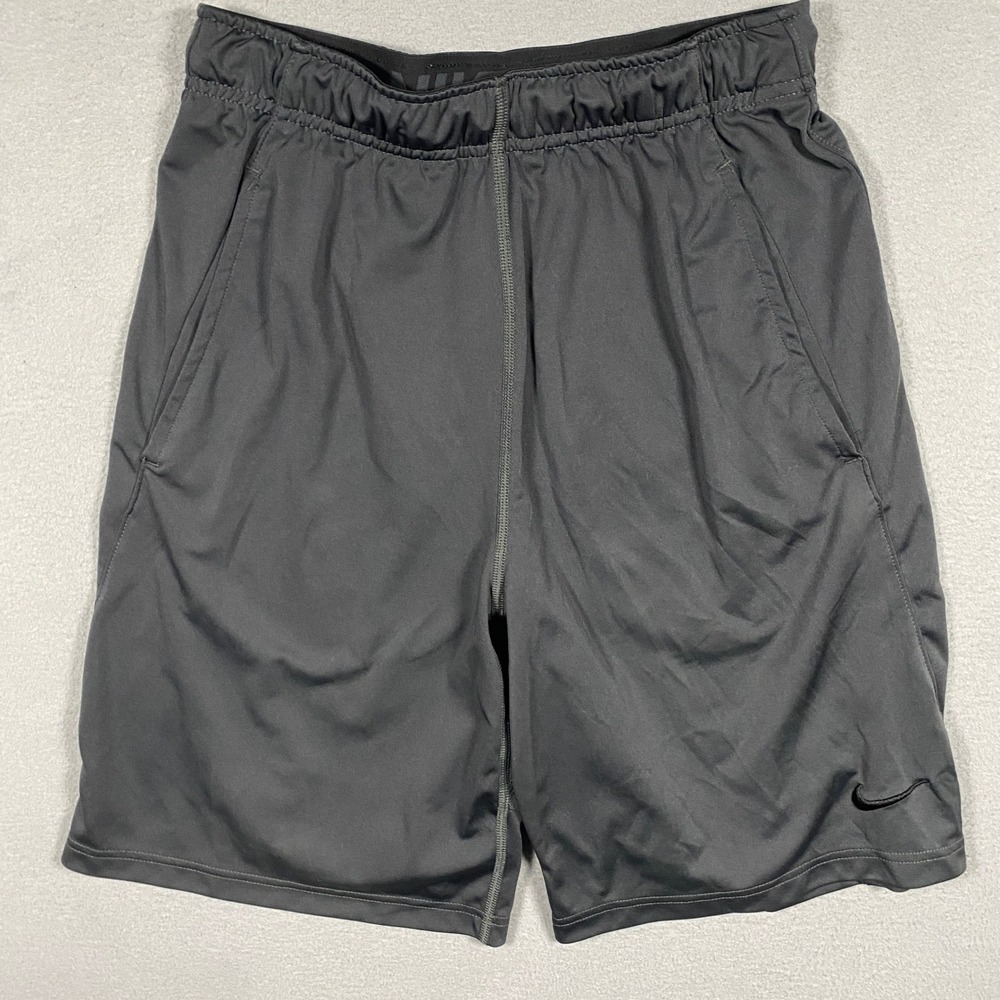 Nike Dri-FIT Training Shorts Mens Small Gray AH7933-060 Athletic Workout